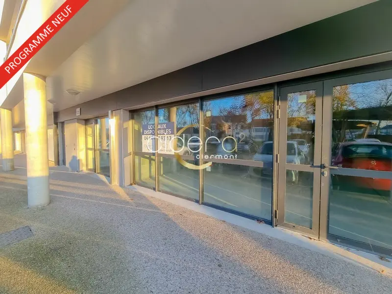 A vendre local commercial neuf en centre-ville d'Avermes (03000)