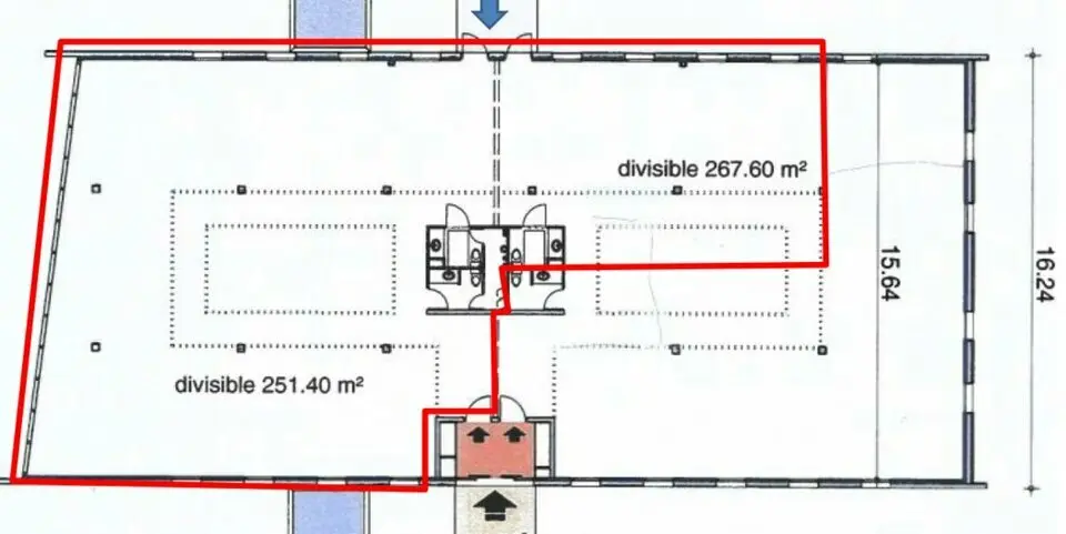 A louer Bureaux 339m² Saint-Priest