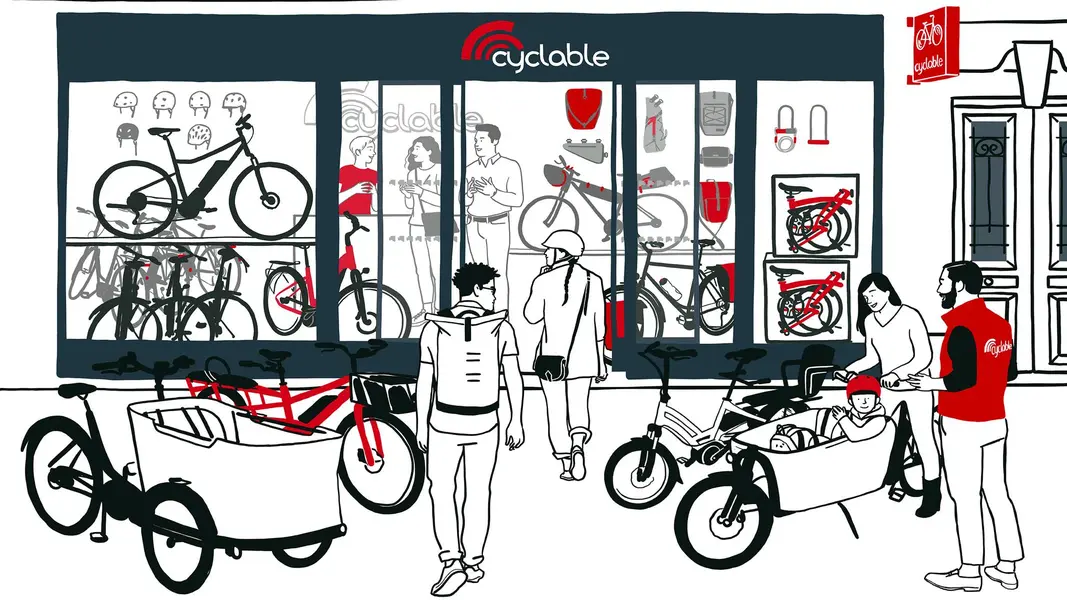 Opportunité franchise CYCLABLE Paris 01